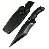 Couteau de camping et de bushcraft en acier inoxydable 5Cr13, lame fixe, manche en nylon, pour la défense personnelle, très vendu