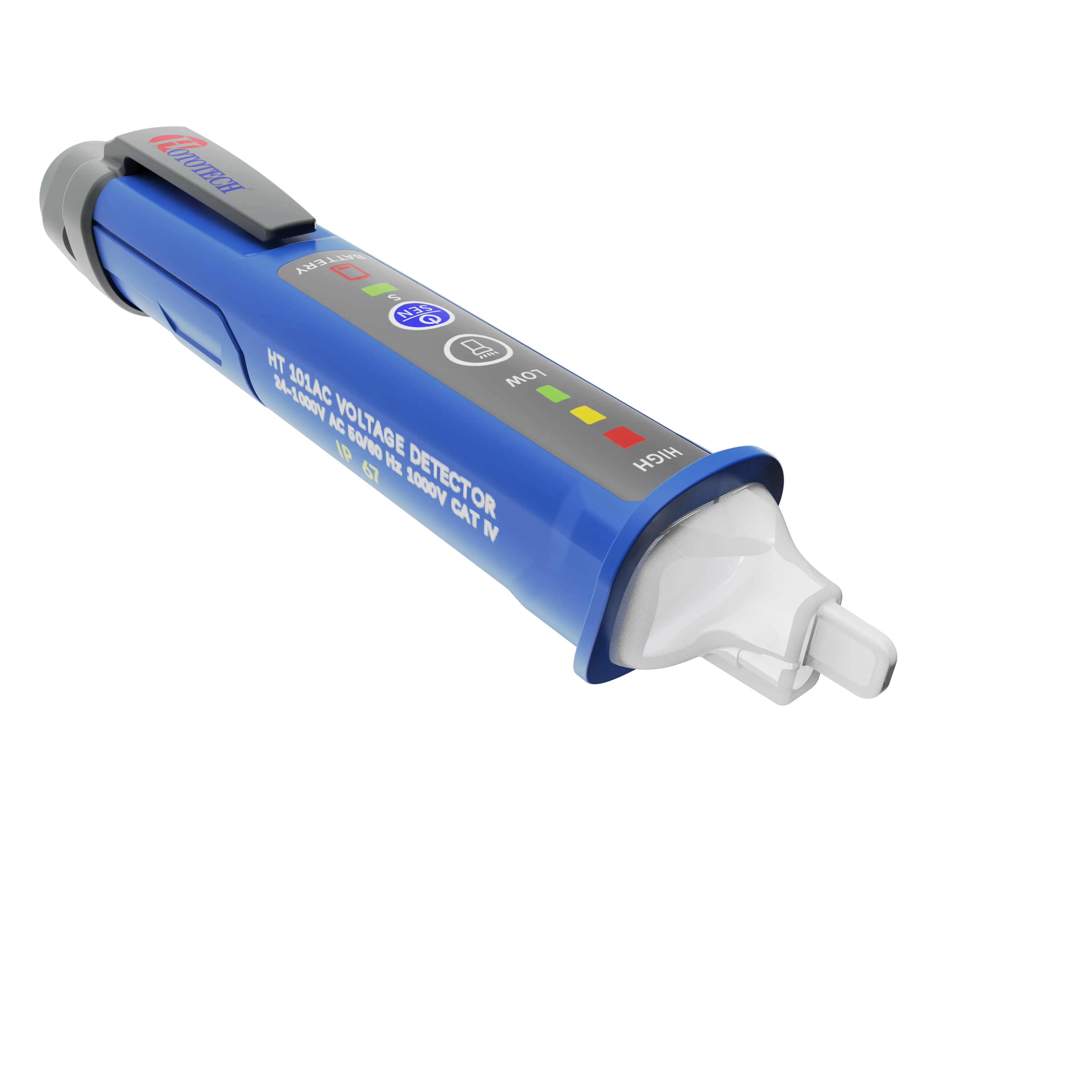 Hoge Kwaliteit Non-Contact Ac Voltage Detector Voltage Test Licht Sensor Elektrische Pen
