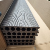 Plancher en WPC de style moderne, écologique, à faible entretien, esthétique, géométrique, ignifuge, imperméable et résistant à l'humidité pour les espaces extérieurs