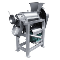 0.5T Commerciële Fruit Groente Juicer met Motor Schroef Ontwerp Sojamelk Appel Citroen Gember Sap Machine 380 V/220 V