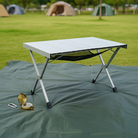 Table pliante réglable en aluminium pour le camping en plein air