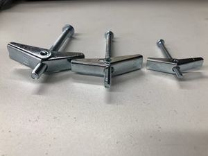 Kit d'assortiment de boulons <span class=keywords><strong>Molly</strong></span> et à bascule en acier zingué, 1/4 "3/16" 1/8 "", 24 pièces - Product Image 4