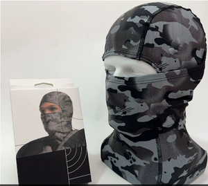 Mũ nổ hình ảnh phong cách xe máy xe đạp cưỡi Mặt nạ chống nắng gió chống cát cổ vải thông thường unisex mùa hè - Product Image 3