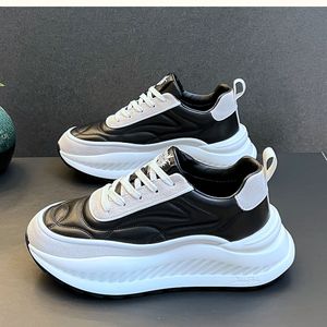 Zapatos Deportivos de Verano con Suela Gruesa y Aumento de Altura, Estilo Casual, con Cordones, Malla Transpirable, Suela de PVC, Ligeros y a la Moda - Product Image 3