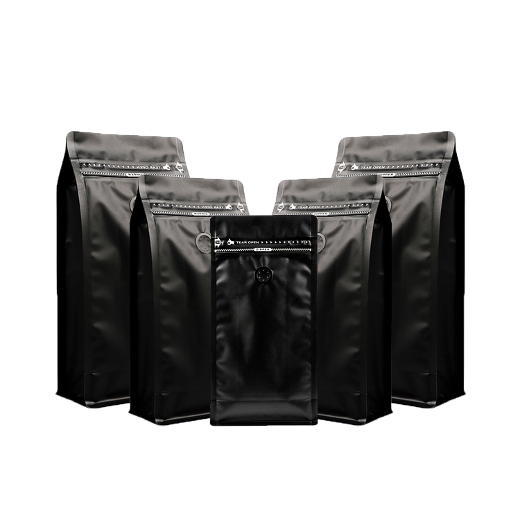 Premium Flat Bottom Coffee Bag with