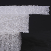 Matériau de Rembourrage Respirant et Très Élastique pour Matelas et Oreillers en Fibre d'Air POE Polymère 4D Importé, Imperméable et Uni
