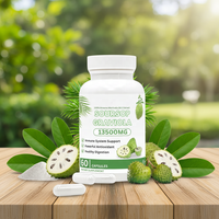 Op maat gemaakte Soursop Fruit Extract Capsules met vitamine voor spijsvertering & immuunondersteuning - Gezonde voedingskwaliteit