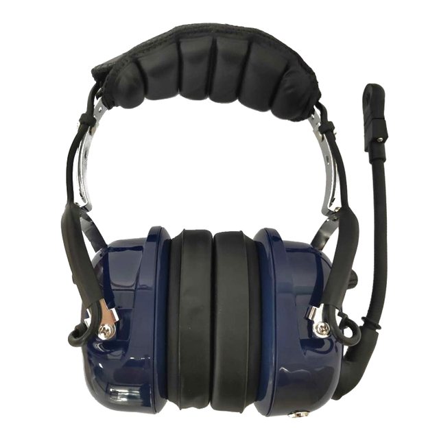 PNR Aviation Walkie Talkie Earphone Headset-General Aviation Dual Plug Pilot Ear Headset Environmental Noise Cancellation