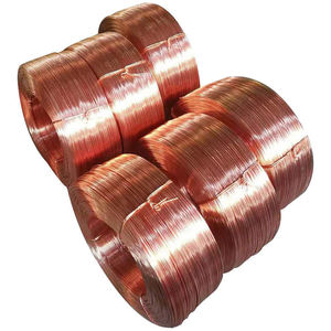 Cable de Cobre Rojo de Alta Pureza 99.9%, 0.05-8.0mm, Cobre Puro, Ampliamente Utilizado en Corte y Soldadura Industrial - Product Image 1
