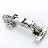 Charnière de meuble 3D réglable 155 mm à double amortisseur hydraulique à fermeture douce pour cuisine, hôpital, salon, villa, maison - Vente chaude