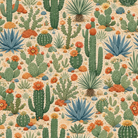 Tapis de Mahjong Desert Cactus sans règles, 31,5x31,5 pouces, tissu de Mahjong, tapis pour tuiles de Mahjong, tapis de poker, tapis de jeu de Mahjong, sac de rangement