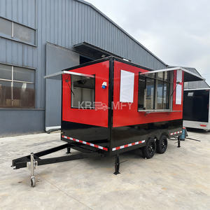 2025 Kebab popcorn For Sale Food Truck Mobile <b>Kitchen</b> Pizza Coffee <b>Cart</b> - Product Image 2
