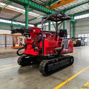 Pile driver solaire avec chenilles en acier standard, résistantes à l'usure et durables pour terrains difficiles - Product Image 3