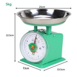 Báscula de resorte mecánica comercial Veidt Weighing RENKMHE de 5 kg con plataforma, modelo RH-5 RENKMHE 5 kg Comercial - Product Image 1