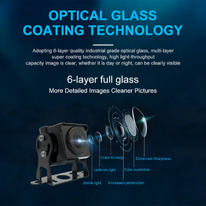 จอภาพติดรถยนต์ขนาด 10.1 นิ้ว IPS หน้าจอสัมผัส บันทึกแบบวนซ้ำ DVR กล้อง 2 ตัว IP68 สำหรับรถยนต์ รถบรรทุก กล้องมองกลางคืน กล้องถอยหลัง ขายส่ง - Product Image 6