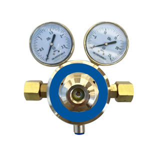 Régulateur de pression de dioxyde de carbone à double manomètre à une seule étape YQJ-11A, vanne de réduction de pression de gaz hélium pour pipeline - Product Image 4