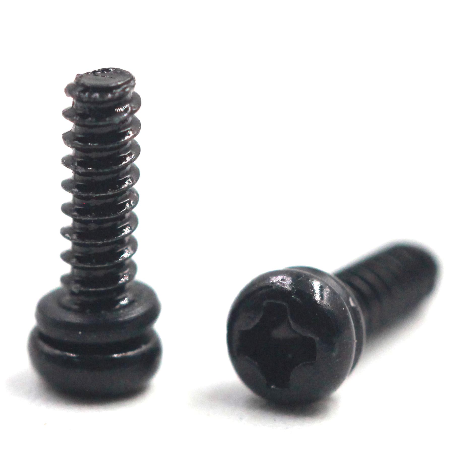 High Precision Reliable Performance Custom Screw M2-M8 Black Zinc Carbon Steel Phillips Pan Head Sealing Screw With Rubber Ring