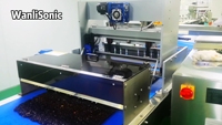 Wanli Machine de découpe automatique de bonbons à ultrasons Nouveau sésame noir rouge Date noix équipement de tranchage de sucre pour pain et pâte