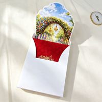 Coffret d'invitation de mariage de luxe personnalisé en velours avec insert en acrylique découpé, impression dorée et fermeture à ruban
