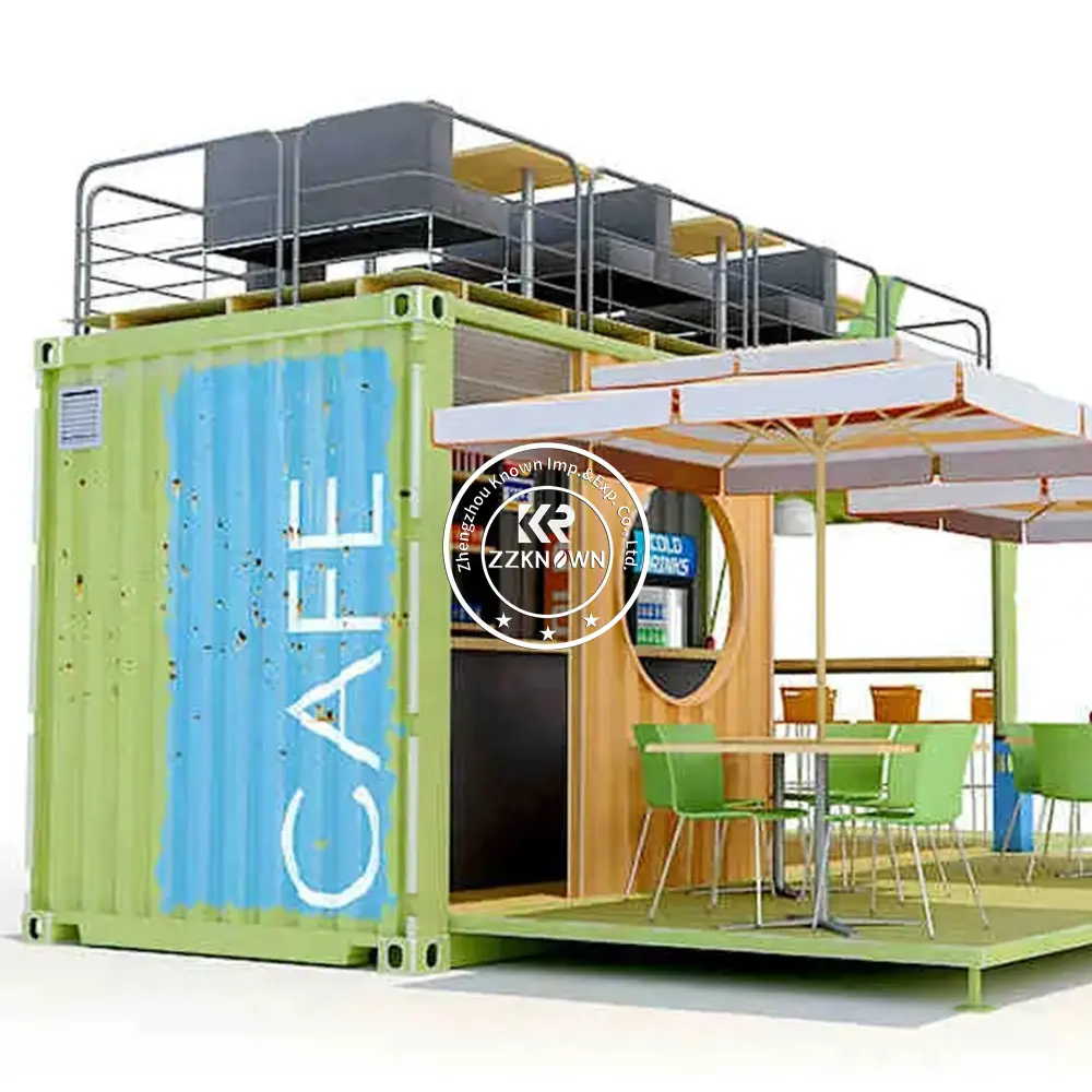 2024 Versand behälter Restaurant Versand behälter Cafe Zum Verkauf Bar und Restaurant Container