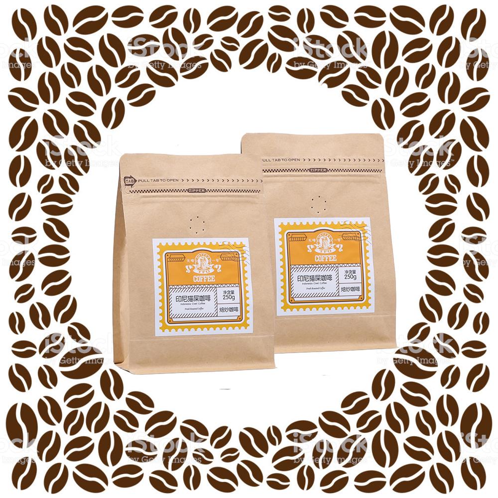 Китайский производитель, высококачественные жареные кофейные зерна цивета из Индонезии