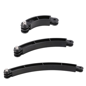 Brazo de extensión de casco de montaje de 3 vías, palo de selfi curvado para <span class=keywords><strong>GoPro</strong></span> Go <span class=keywords><strong>Pro</strong></span> 11 10 9 <span class=keywords><strong>8</strong></span> 7 SJCAM Xiaomi Yi 4K DJI, accesorios de cámara - Product Image 1
