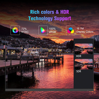 Moniteur de jeu incurvé 34 pouces 2K/4K/5K IPS 165Hz 4ms Temps de réponse 120% SRGB LED