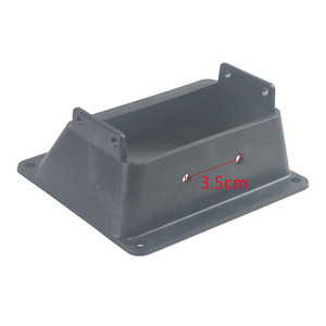 Cache-ventilateur Jeda pour équipement micro-ondes industriel 10,2 cm en métal pour dissipation thermique et refroidissement du magnétron - Product Image 2