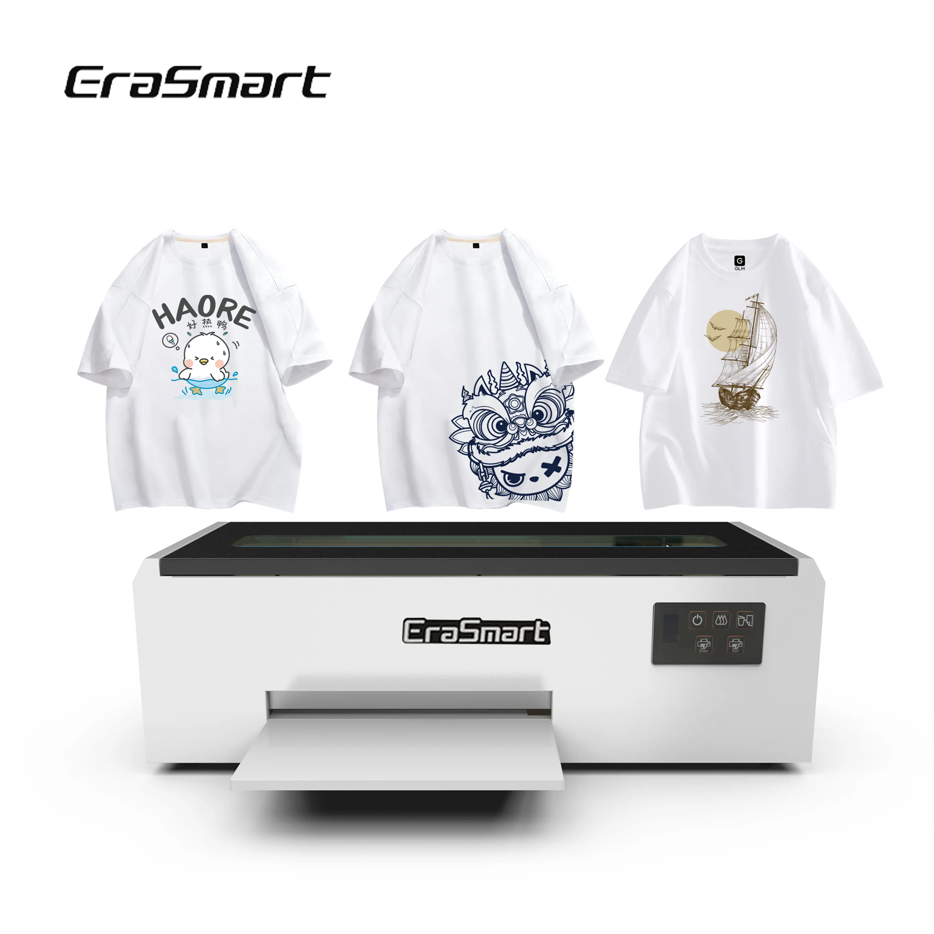 Erasmart A4 L805 L800 Head Desktop stampante 3D stampante digitale per cartoni stampante A4 DTF Tshirt macchina da stampa per negozio di stampa