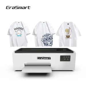 Erasmart A4 L805 L800 Kepala Desktop Printer 3D Printer Karton Digital A4 DTF Printer Tshirt Mesin Cetak untuk Toko Cetak