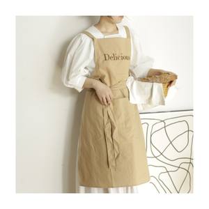 Tabliers <span class=keywords><strong>de</strong></span> <span class=keywords><strong>cuisine</strong></span> en coton imperméable à l'eau original pour la cuisson du barbecue le nettoyage <span class=keywords><strong>de</strong></span> la maison Steward Vintage Design avec logo brodé personnalisé - Product Image 4