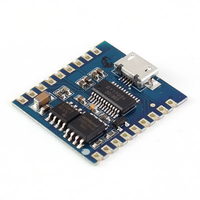 Módulo de audio de 2 "mini reproductor de MP3 IO disparador USB descarga Flash Módulo de voz