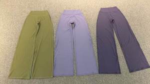 Pantalones de Yoga de Cintura Alta Personalizados de Secado Rápido con Efecto Levanta Glúteos para Mujer, Leggings Acampanados de Nylon y Spandex para Gimnasio al Aire Libre, Deportes y Fitness - Product Image 6