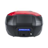 Coffre arrière PP 50L avec doublure intérieure, neuf, garantie OEM, spécial pour les motos Honda ADV350