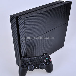 สติกเกอร์ไวนิลลายคาร์บอนไฟเบอร์คุณภาพสูงสำหรับคอนโซล PS4มีดีไซน์หลากหลายในสต็อก - Product Image 6