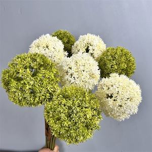 Fleurs de pissenlit artificielles en gros, boule d'oignon artificielle, grande taille 76 cm, fleurs de pissenlit artificielles pour mariage, fleurs d'<span class=keywords><strong>allium</strong></span> - Product Image 3
