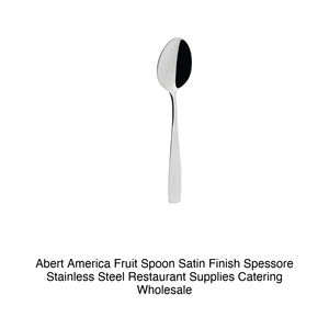 Cuchara para Postre Abert America, Acabado Satinado, Acero 18/C, Grosor 1.8 - Product Image 2