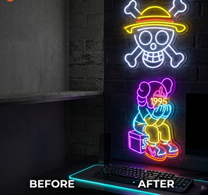 Letrero LED de Neón Personalizado con Diseño de <span class=keywords><strong>Bulldog</strong></span> <span class=keywords><strong>Francés</strong></span>, Decoración de Pared con Patineta, Letras con Nombre Personalizado, Letrero Acrílico Regulable para Tienda de Mascotas o Bar - Product Image 4