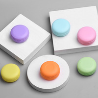 Pot de Crème pour le Visage en Plastique avec Bouchon à Vis Recyclable pour les Soins de la Peau et des Yeux, 10g, Personnalisable