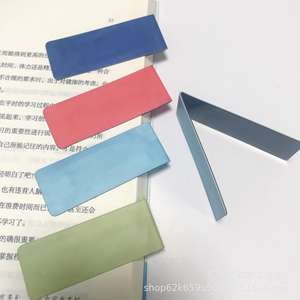 Marcapáginas Magnético Plegable de PVC con Logotipo Personalizado - Regalo Promocional Reutilizable con Forma Personalizada para Uso Escolar y de Oficina - Product Image 3