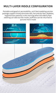 Zapatos para Diabéticos para Hombre, Extra Anchos, Sin Cordones, Antideslizantes, Transpirables, Ajustables, para Caminar, para Personas Mayores, Pies Hinchados, Alivio del Dolor - Product Image 5