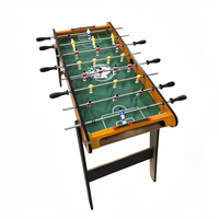 Table de football de table d'intérieur YDZC 35 pouces avec 8 barres, en MDF écologique, logo personnalisé, jeu familial, jouets sportifs EN71