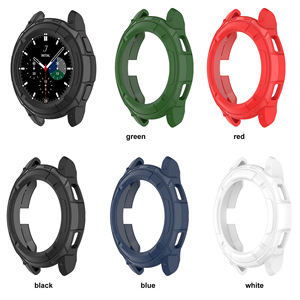 Accessoires de montre protection étui en TPU pour Samsung <span class=keywords><strong>galaxy</strong></span> <span class=keywords><strong>watch4</strong></span> classic 42mm <span class=keywords><strong>46mm</strong></span> Bumper Case - Product Image 4