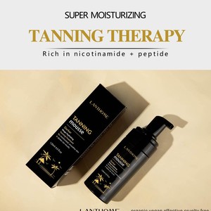 LANTHOME <span class=keywords><strong>Mousse</strong></span> Bronzante DHA Auto-bronzante Effet Hâle Intense Ultra-hydratante 120ml Traitement Bronzant Sans Soleil Corps à la Niacinamide et Peptides - Product Image 2