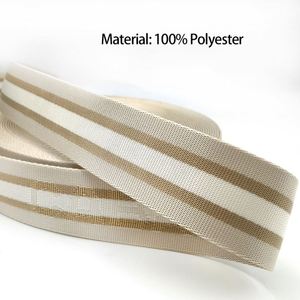 Polyester Webbing Customization Textured <b>Adjustable</b> Leather Purse <b>Straps</b> Leather Messenger Bag <b>Strap</b> - Product Image 2