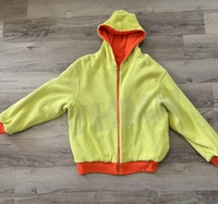 Sweat à capuche zippé double couche thermique réversible en molleton gaufré épais 100 % coton French Terry personnalisé pour homme