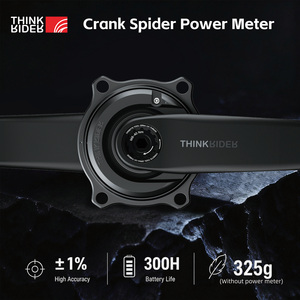 Juego de Bielas THINKRIDER PP5 de Fibra de Carbono con Medidor de Potencia, DUB 29MM 162.5-172.5mm ANT+ BLE para Bicicleta de Carretera - Product Image 1