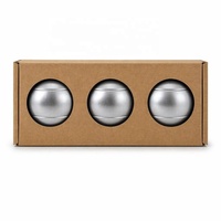 Ensemble de boules de pétanque professionnelles en verre trempé, résistantes aux chocs, avec option de logo personnalisé pour la compétition, l'entraînement ou comme cadeau