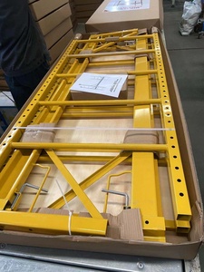 18 Fuß verstellbare Plattform mobiles Gerüst-Turm Stahl mehrzweck-Baker-Stil <span class=keywords><strong>Rolling</strong></span> Gerüst-Turm - Product Image 6