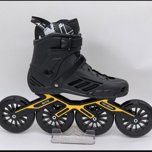<span class=keywords><strong>Patins</strong></span> <span class=keywords><strong>à</strong></span> roulettes de slalom <span class=keywords><strong>à</strong></span> grande vitesse pour adultes de niveau professionnel, 110 mm, quatre <span class=keywords><strong>roues</strong></span>, nouveaux <span class=keywords><strong>patins</strong></span> <span class=keywords><strong>à</strong></span> roulettes en PU pour hommes et femmes - Product Image 4